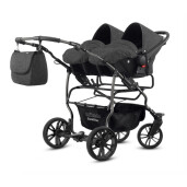 Carucior pentru gemeni Mikado GOLDSTAR 3 in 1 GS-15